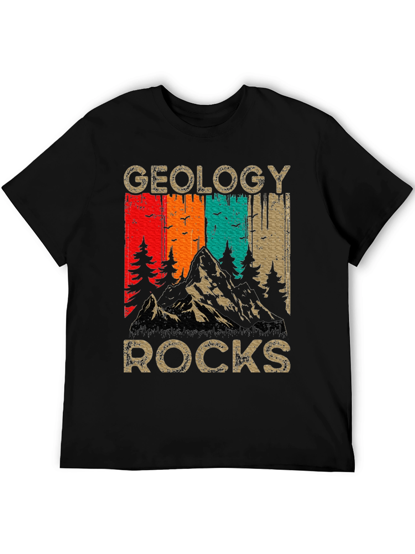 Geology Rocks Graphic Tee - Nature Lover