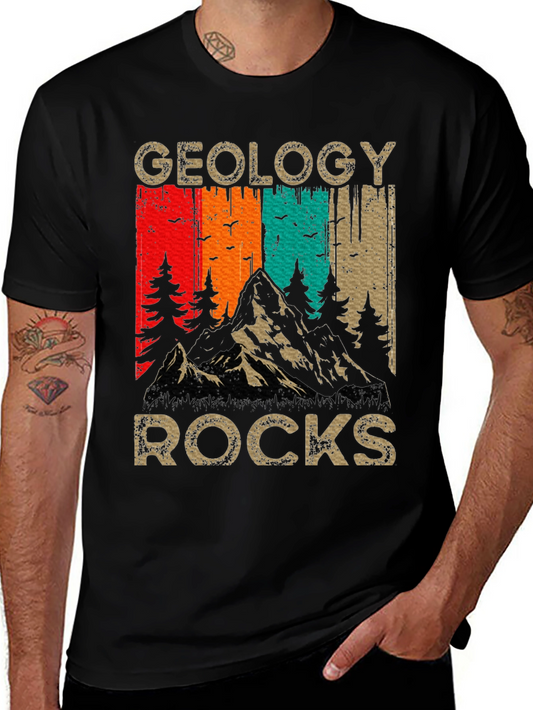 Geology Rocks Graphic Tee - Nature Lover