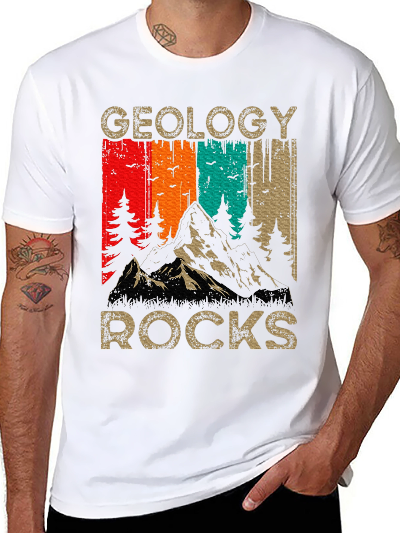 Geology Rocks Graphic Tee - Nature Lover