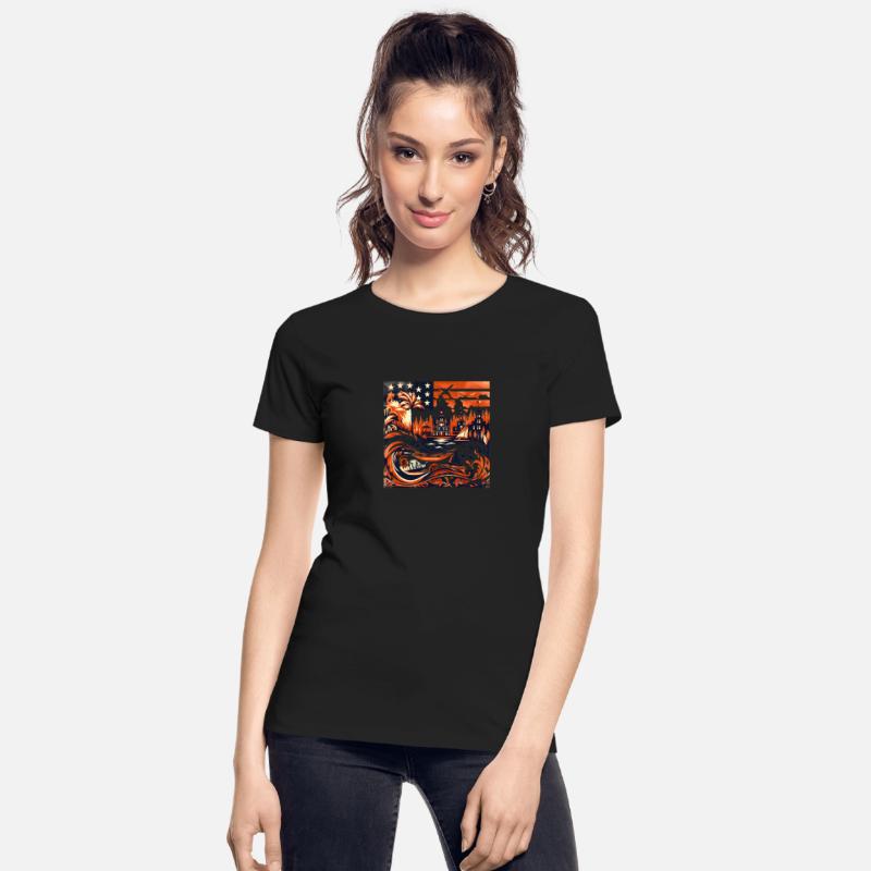 Urban Oasis American Flag Tee