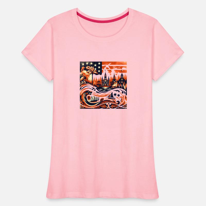 Urban Oasis American Flag Tee