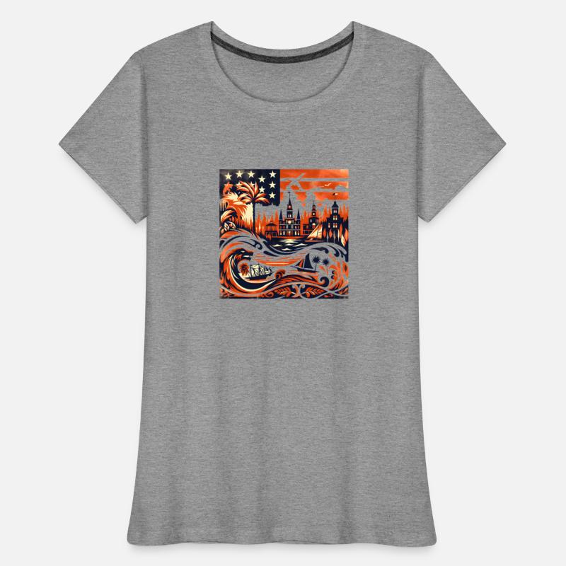 Urban Oasis American Flag Tee