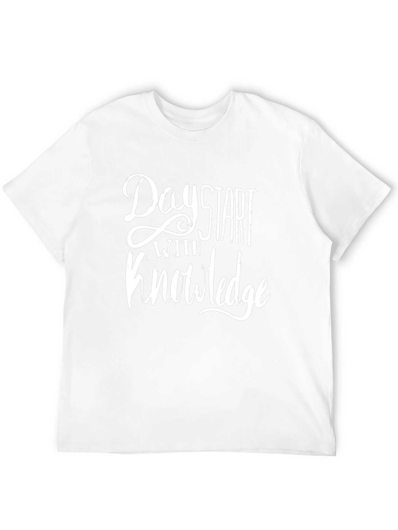 Day Start with Knowledge Graphic Tee