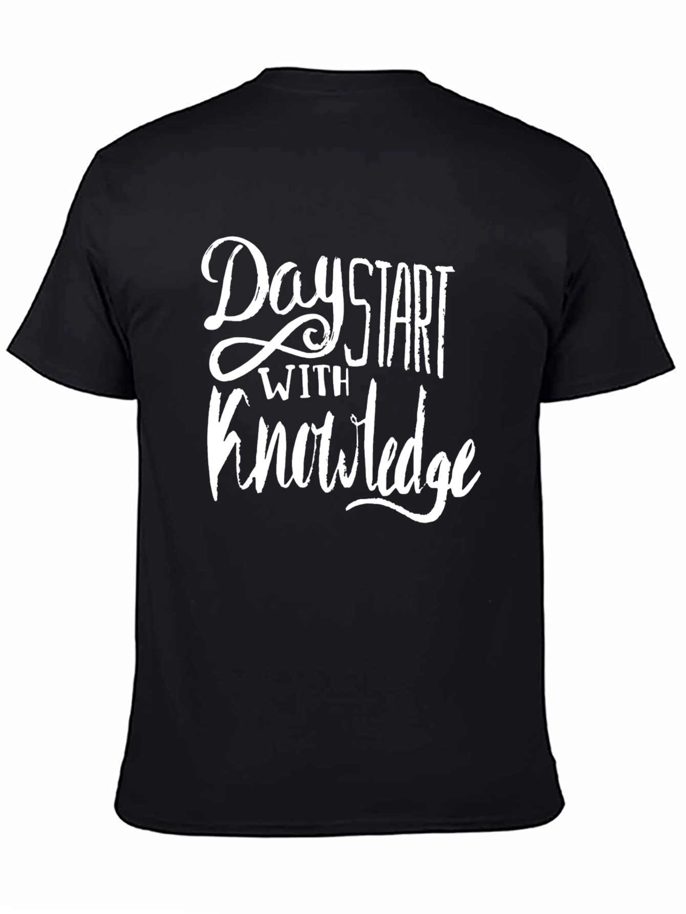Day Start with Knowledge Graphic Tee