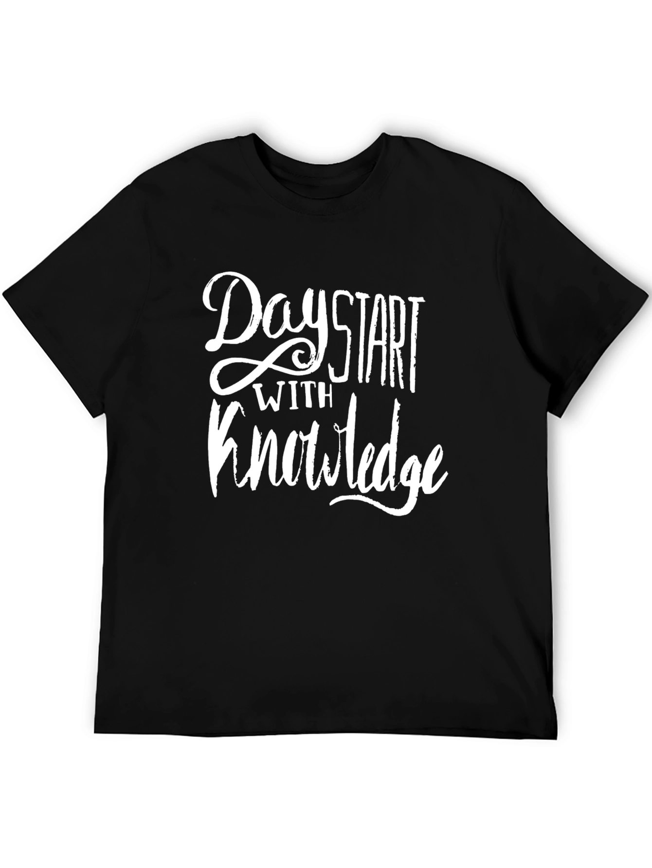 Day Start with Knowledge Graphic Tee