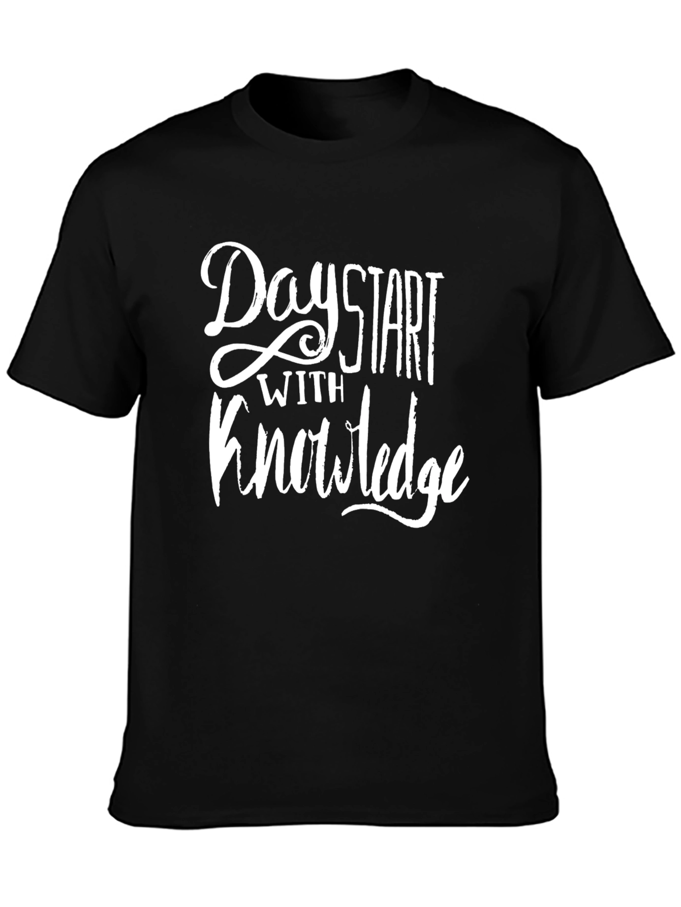 Day Start with Knowledge Graphic Tee