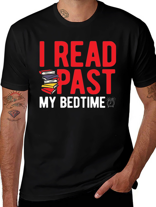 I Read Past My Bedtime Graphic Tee