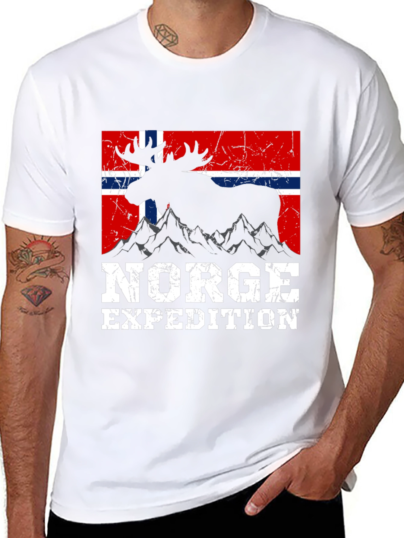 Norway Expedition Moose T-Shirt