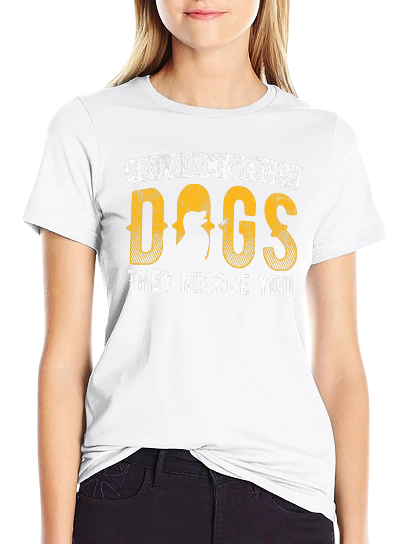 Dog Rescue T-Shirt - They Rescue You