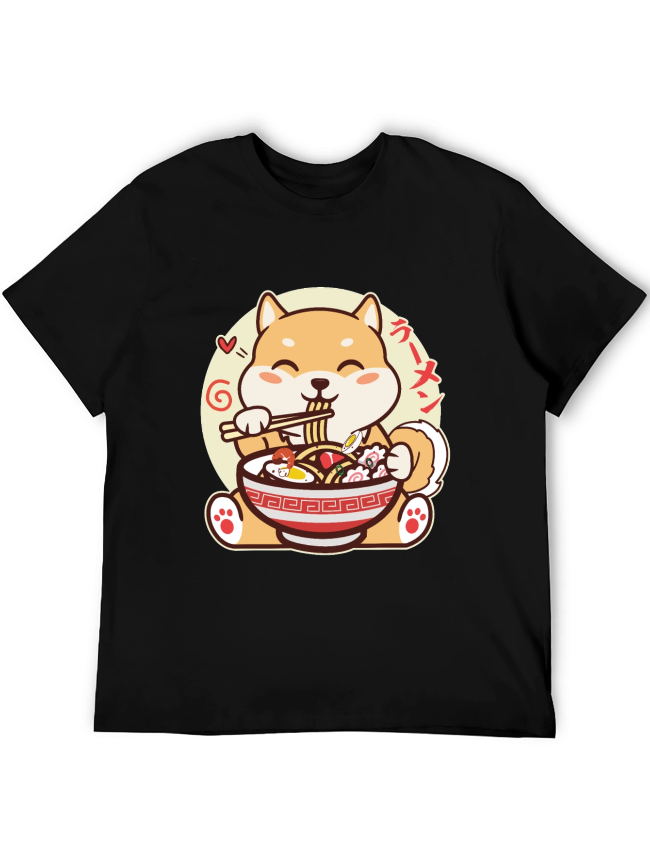 Shiba Inu Ramen T-Shirt - Cute Anime Dog Tee