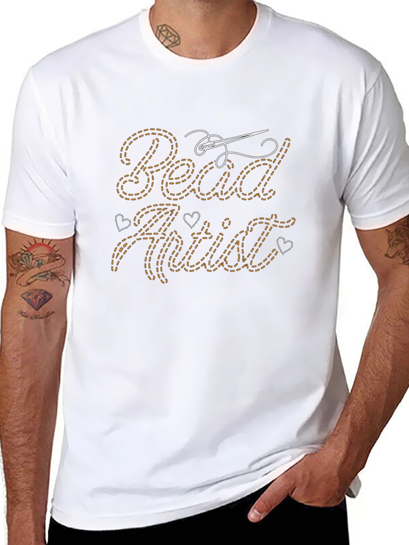 Bead Artist T-Shirt - Sewn Style Graphic Tee