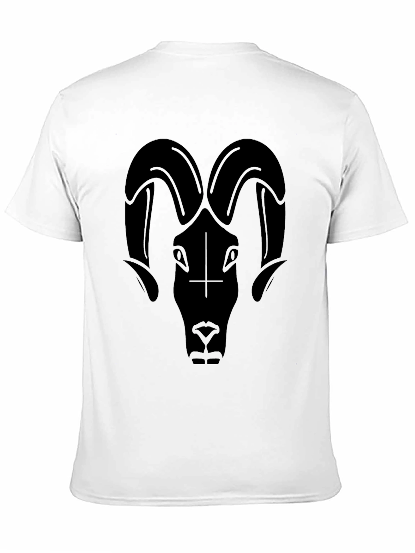 Black Ram Graphic Tee - Bold Statement Shirt