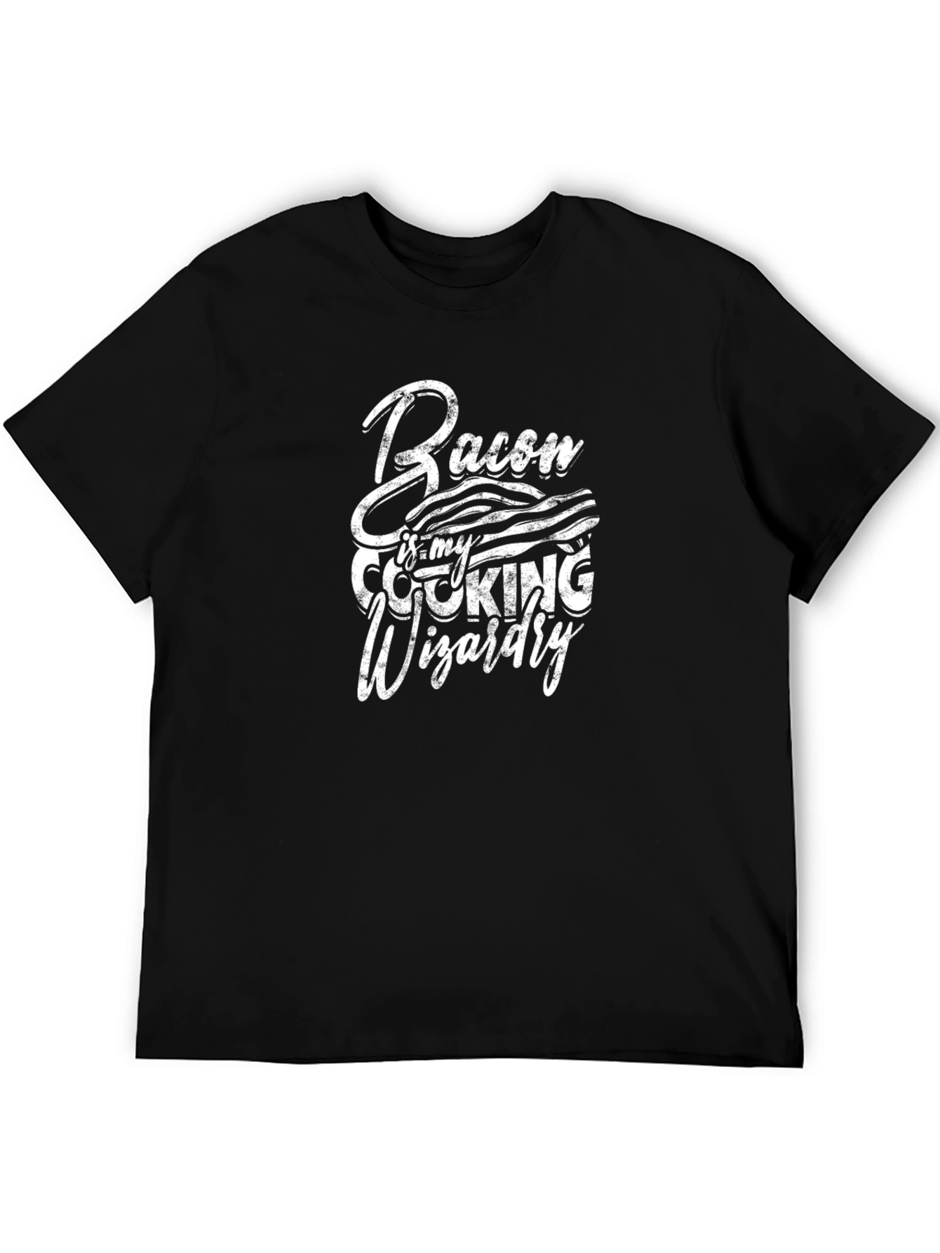Bacon is My Cooking Wizardry Funny T-Shirt