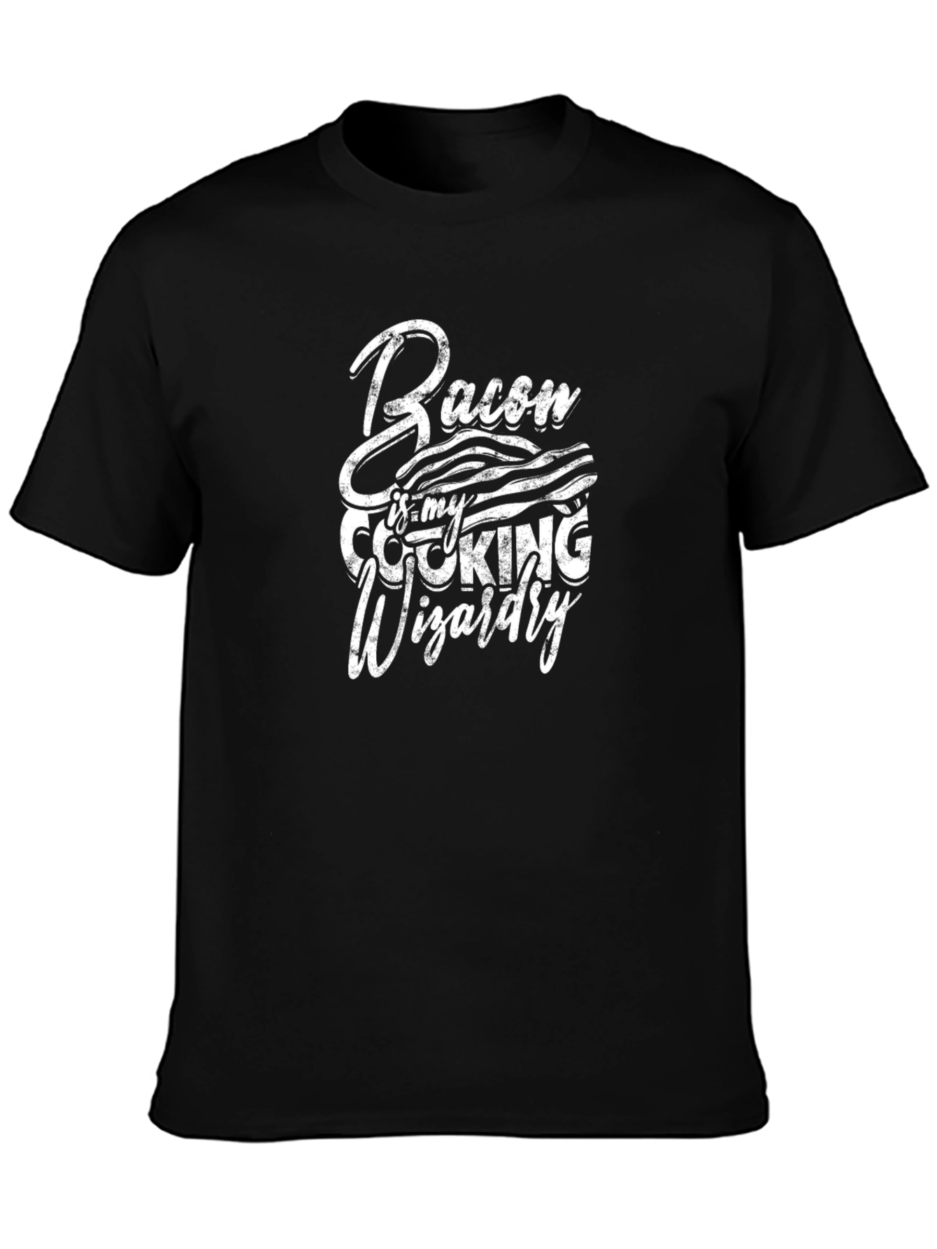 Bacon is My Cooking Wizardry Funny T-Shirt