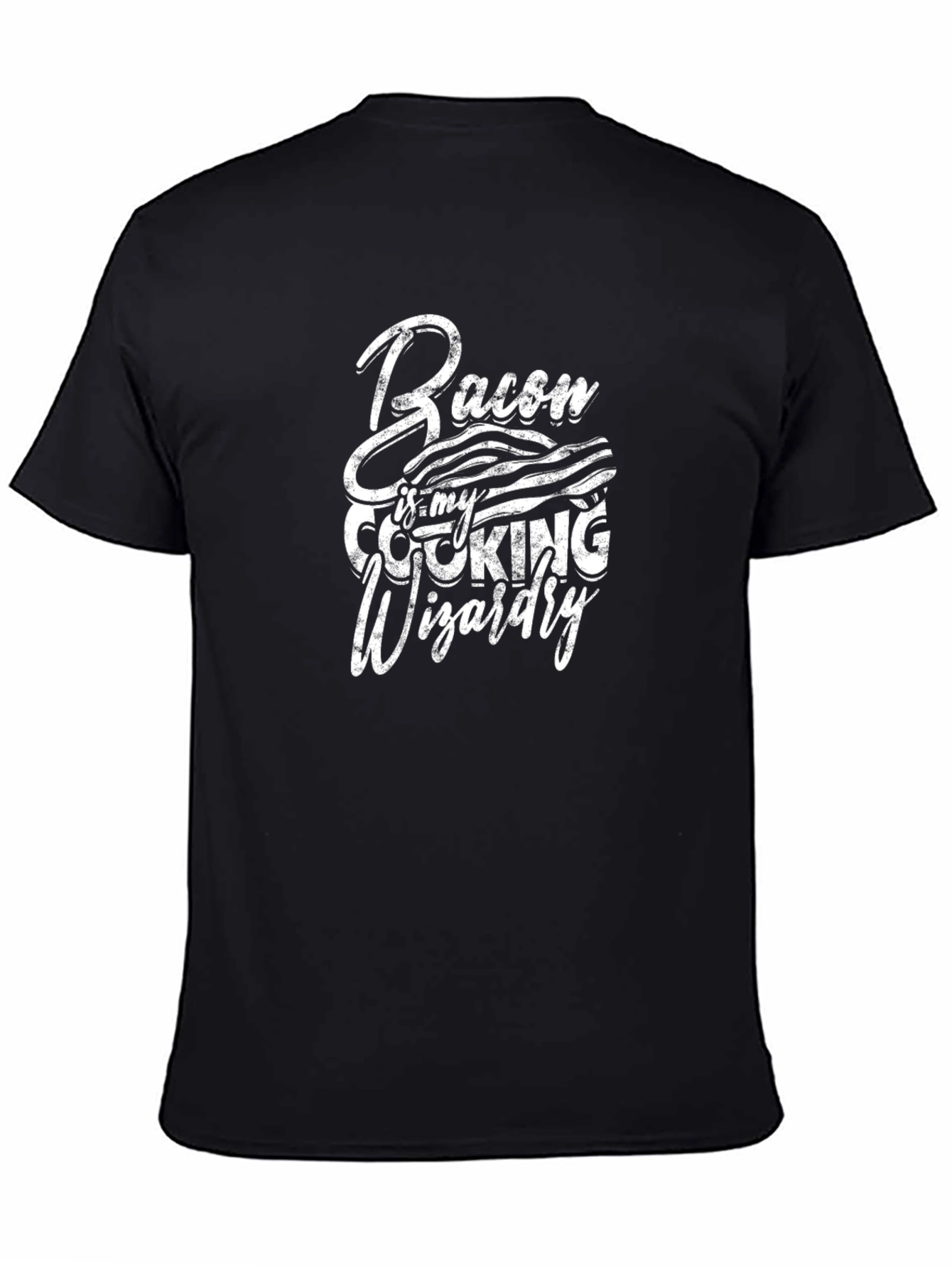 Bacon is My Cooking Wizardry Funny T-Shirt
