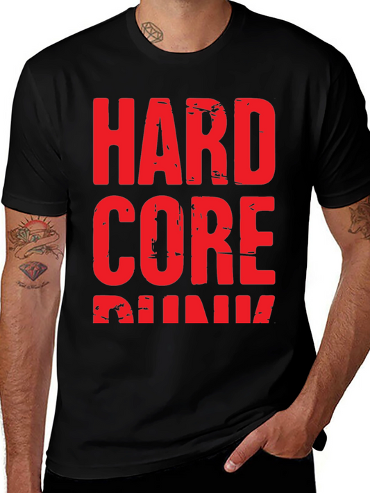 Hard Core Drink T-Shirt - Bold Graphic Tee