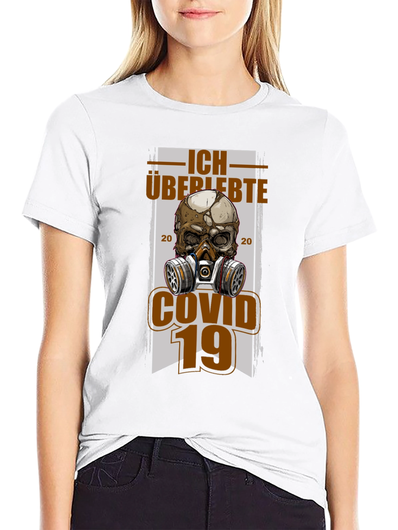 I Survived COVID 19 Graphic T-Shirt