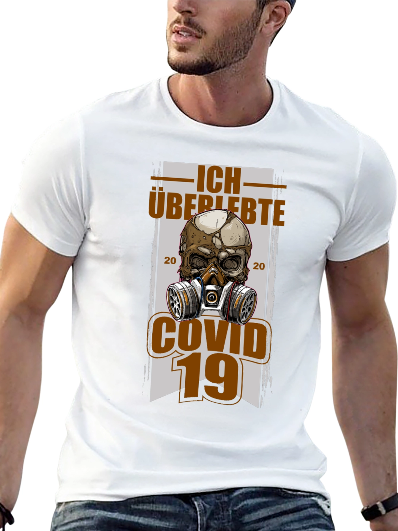 I Survived COVID 19 Graphic T-Shirt