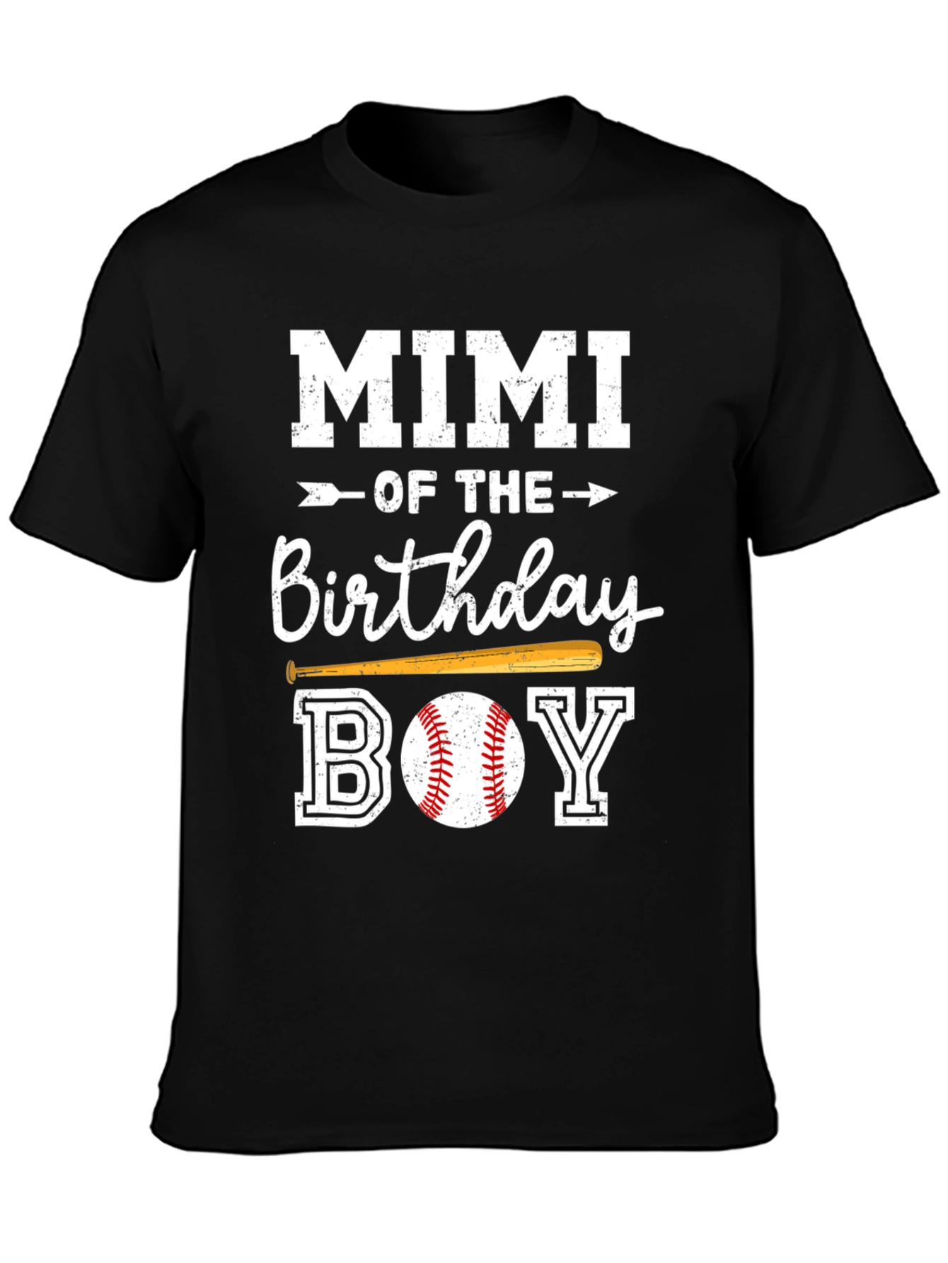 Mimi of the Birthday Boy Baseball T-Shirt