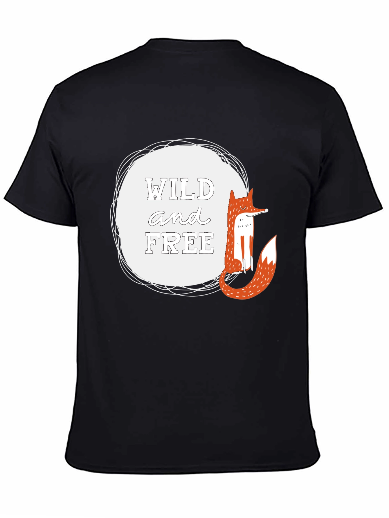 Wild and Free Fox Graphic Tee