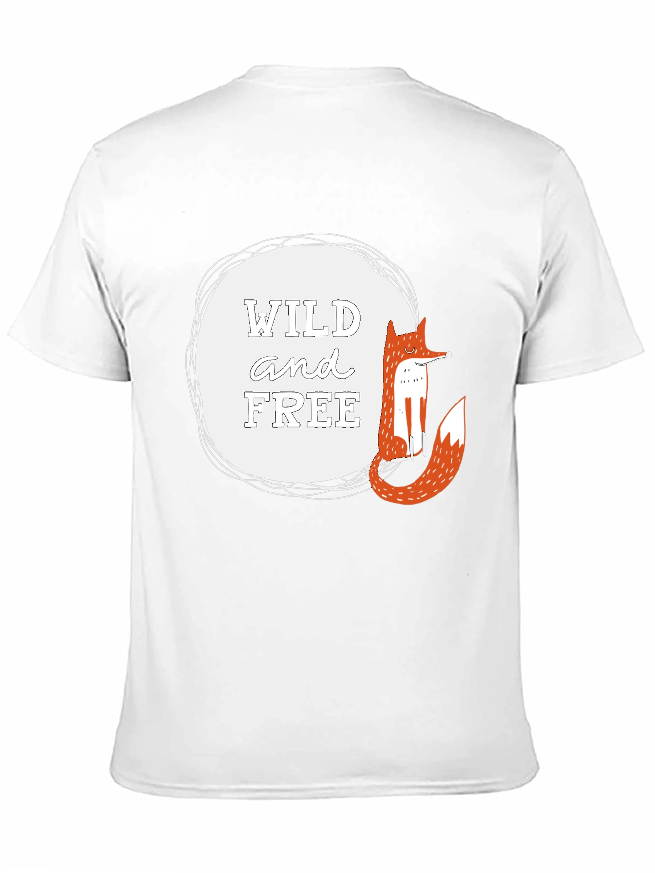 Wild and Free Fox Graphic Tee