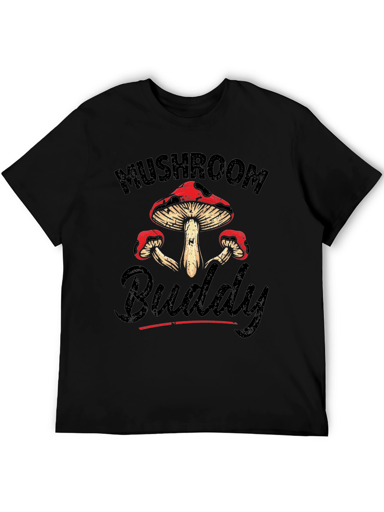 Mushroom Buddy Graphic Tee - Unique Design