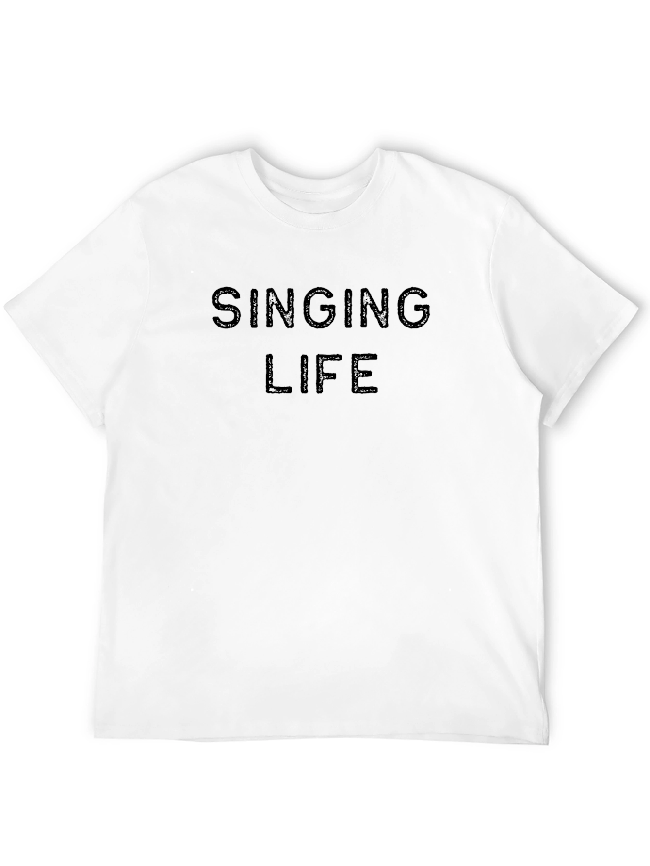 Singing Life Black Graphic Tee