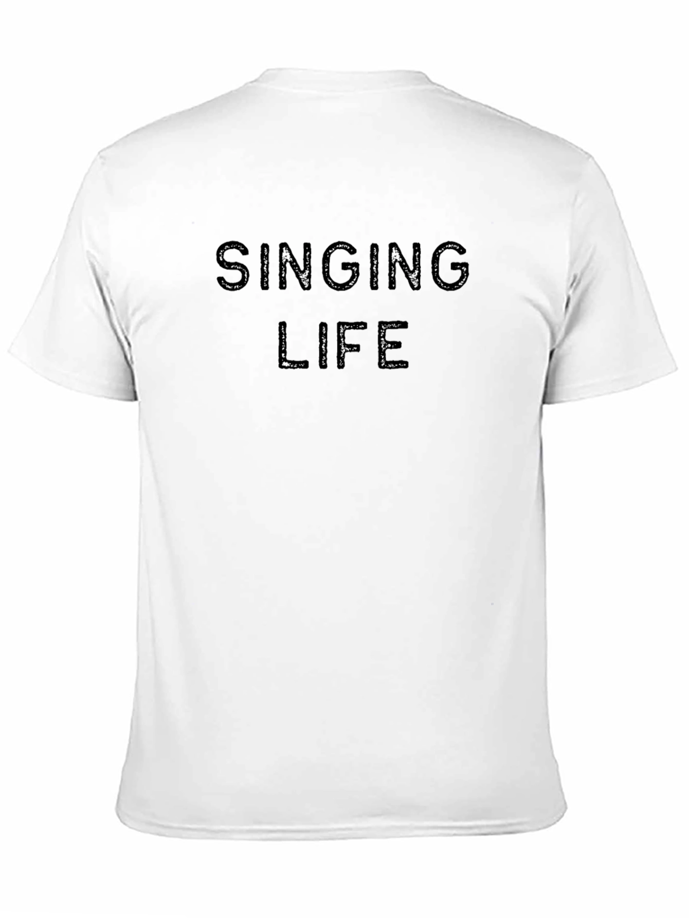 Singing Life Black Graphic Tee