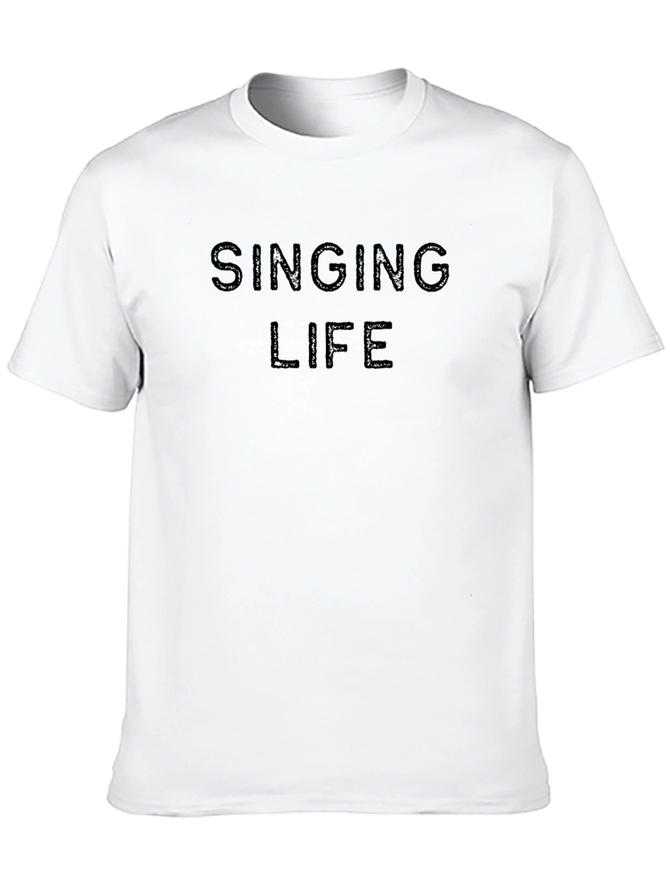 Singing Life Black Graphic Tee