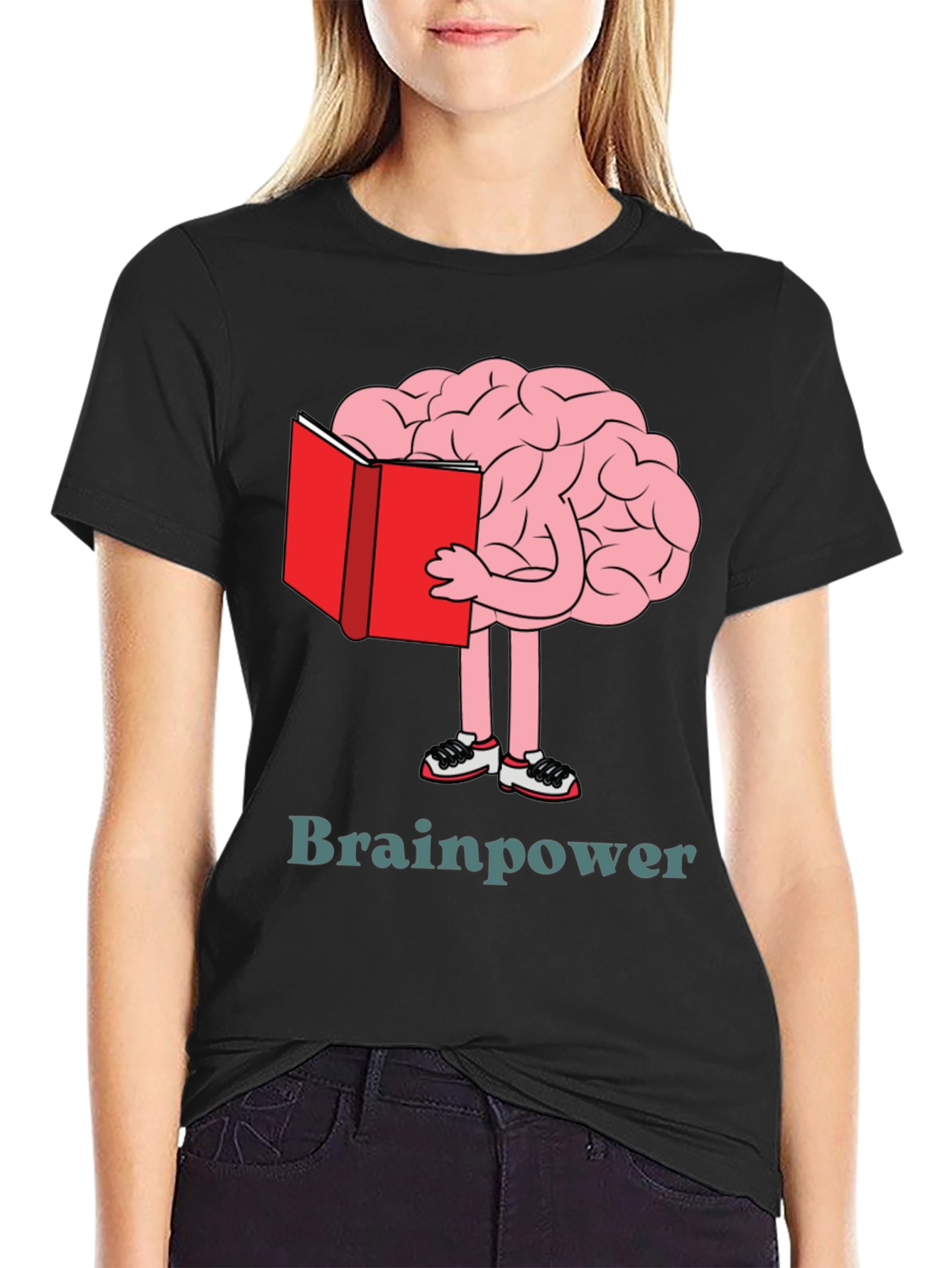 Brainpower Reading T-Shirt - Smart & Stylish