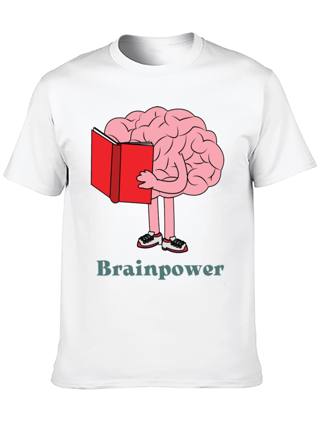 Brainpower Reading T-Shirt - Smart & Stylish