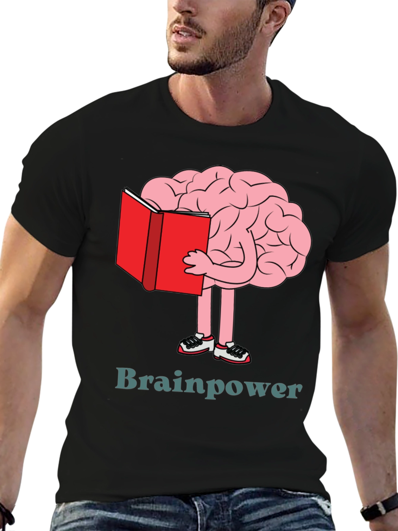 Brainpower Reading T-Shirt - Smart & Stylish