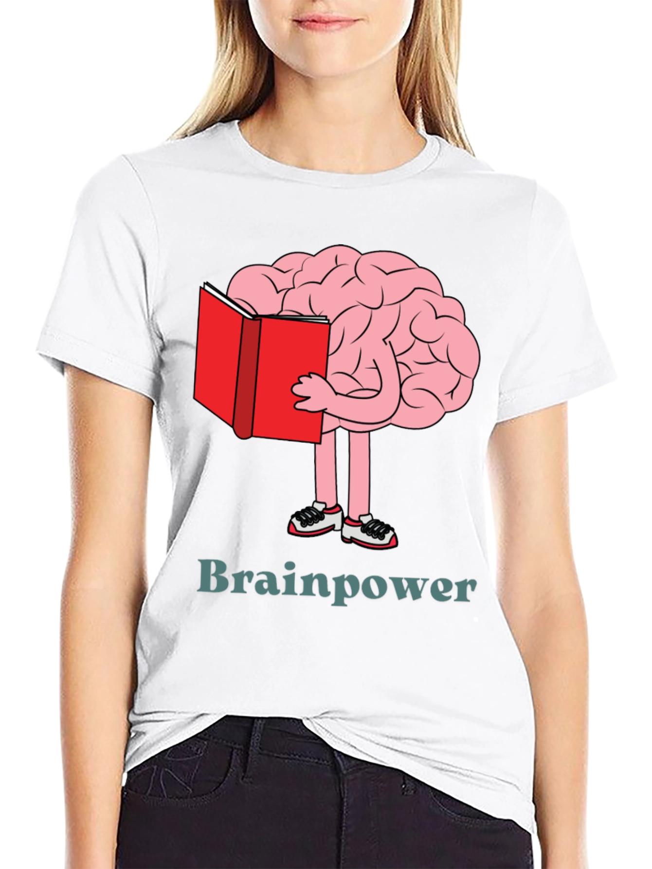 Brainpower Reading T-Shirt - Smart & Stylish