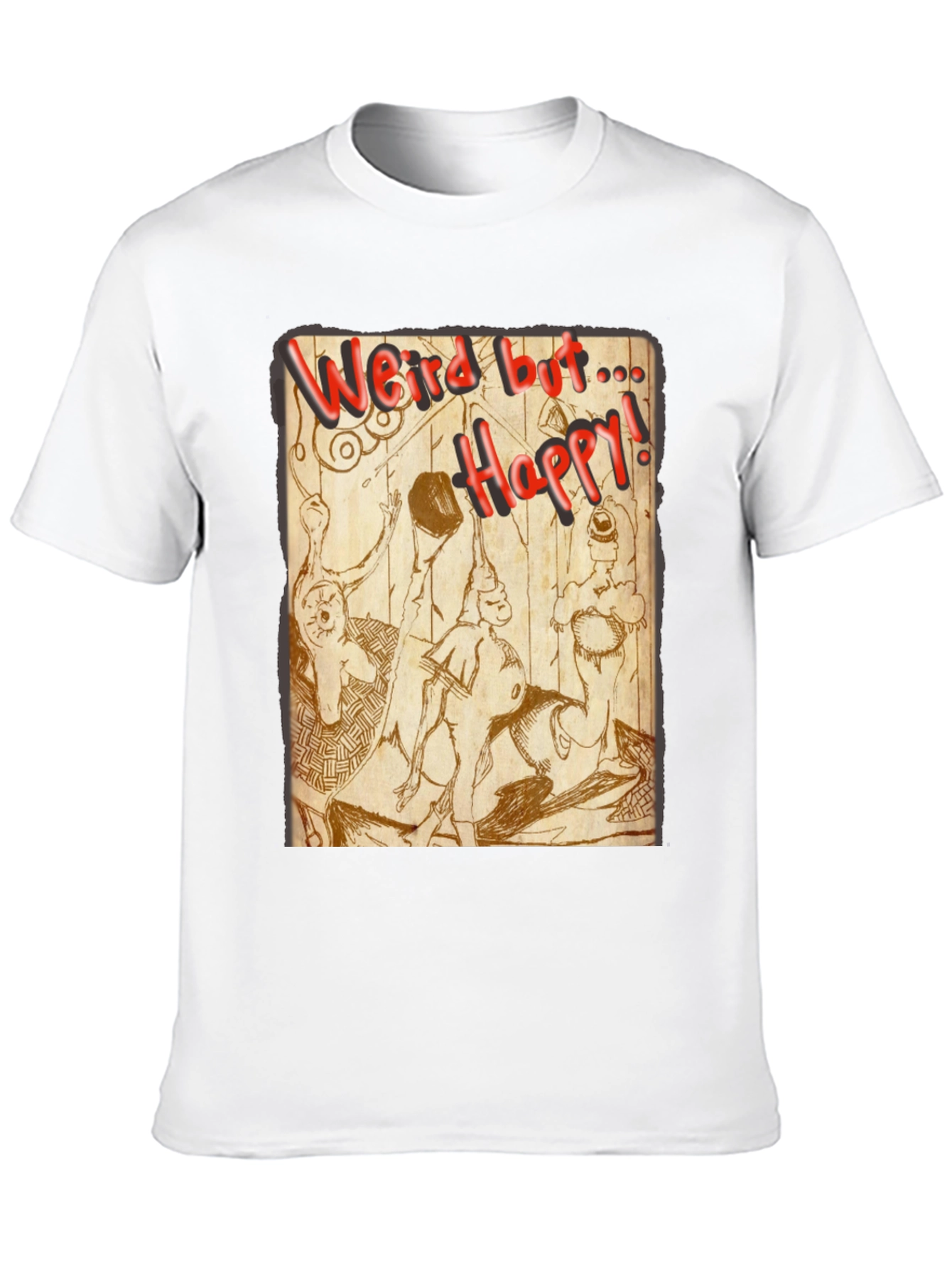 Weird But Happy Graphic Tee