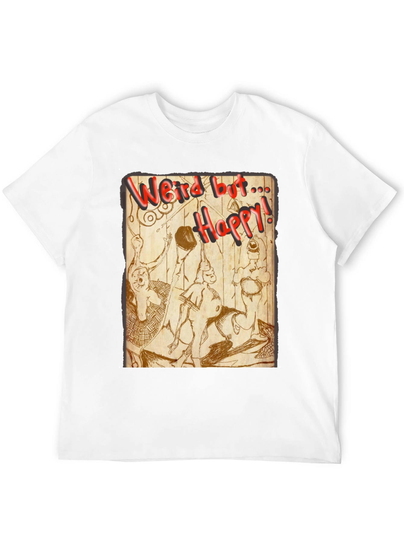Weird But Happy Graphic Tee