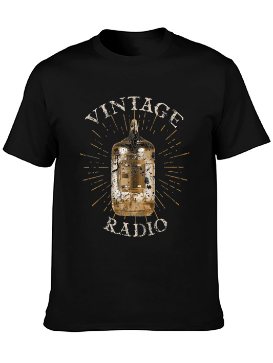 Vintage Radio Tube T-Shirt - Retro Style