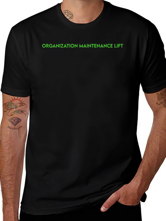 Organization Maintenance Lift T-Shirt - Black