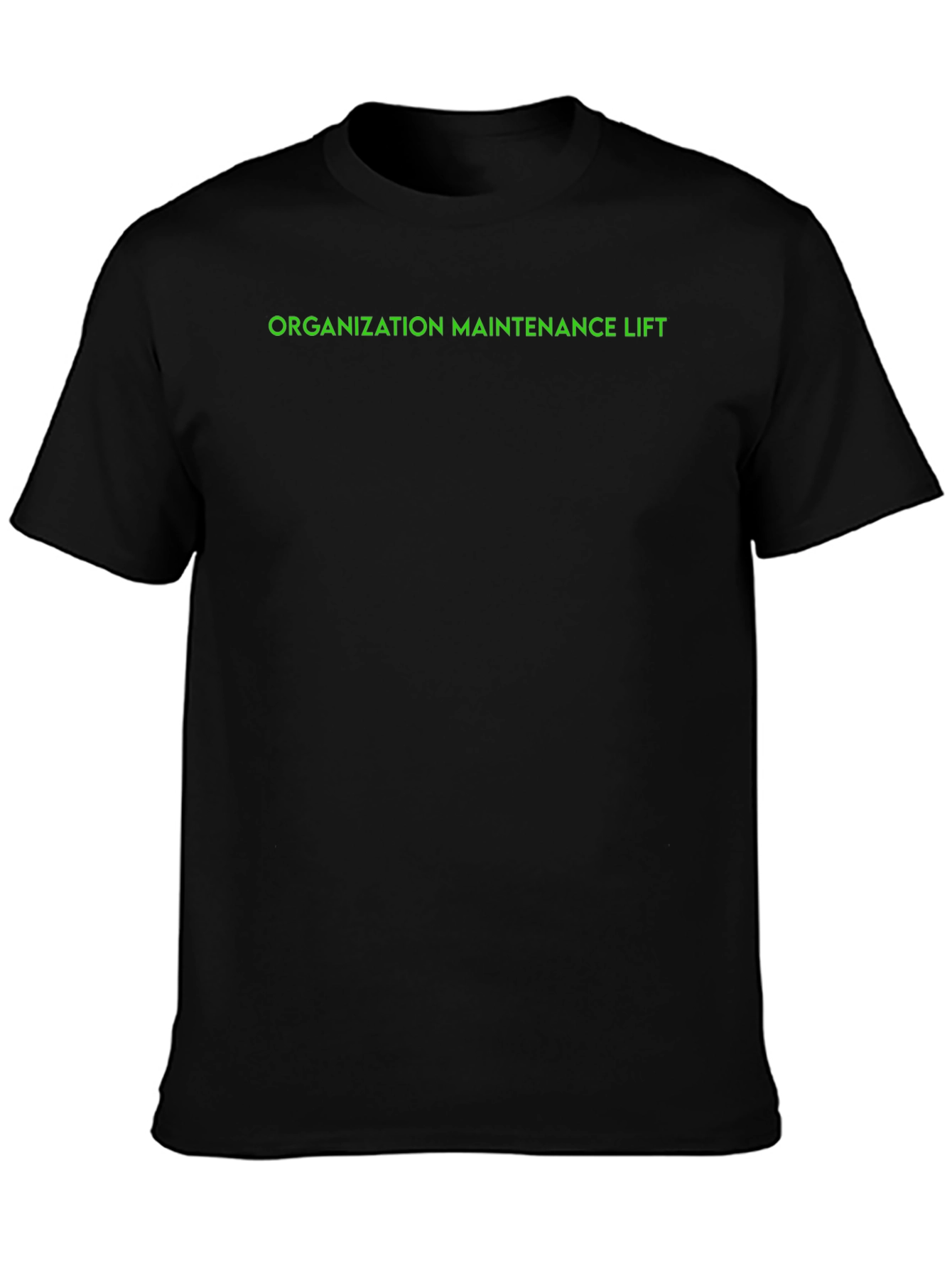 Organization Maintenance Lift T-Shirt - Black