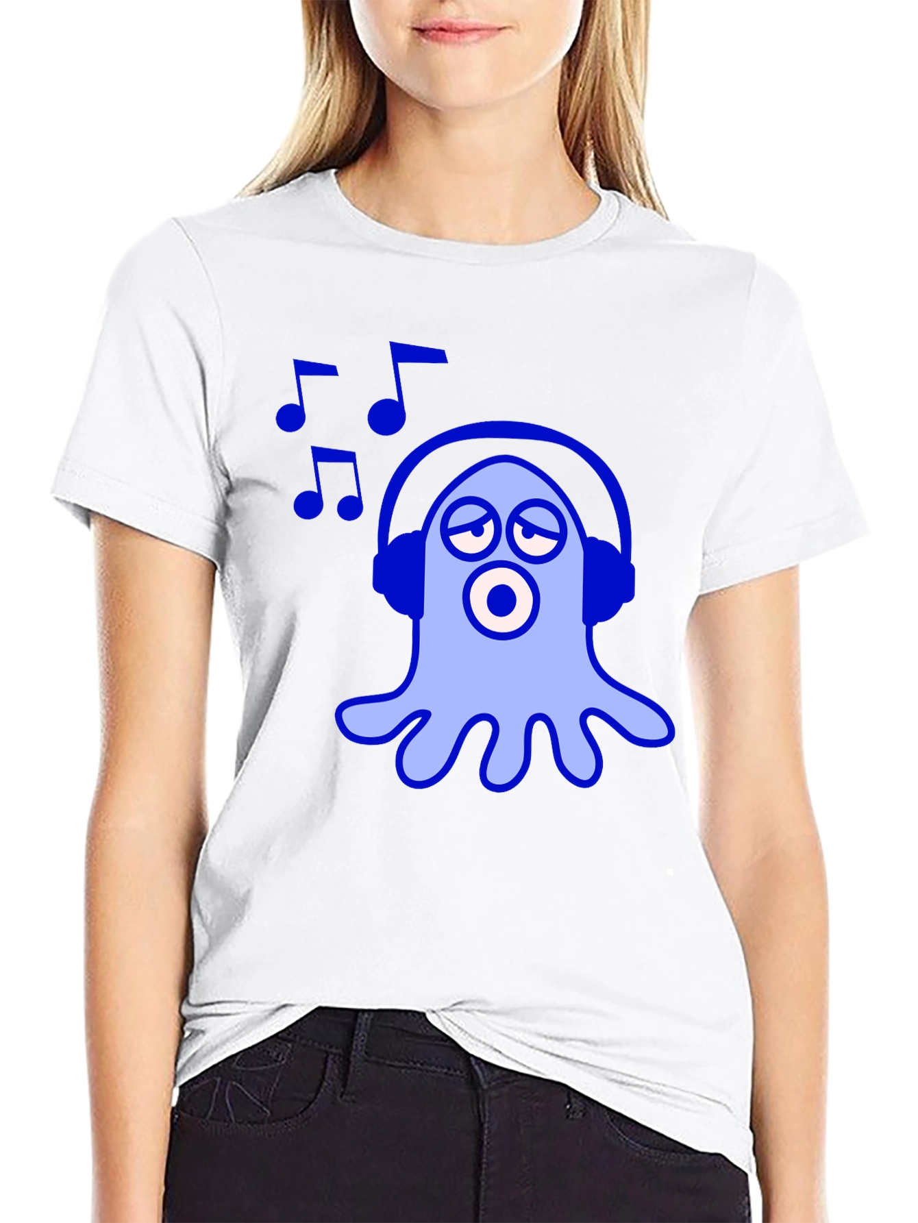 Cool Octopus Music T-Shirt