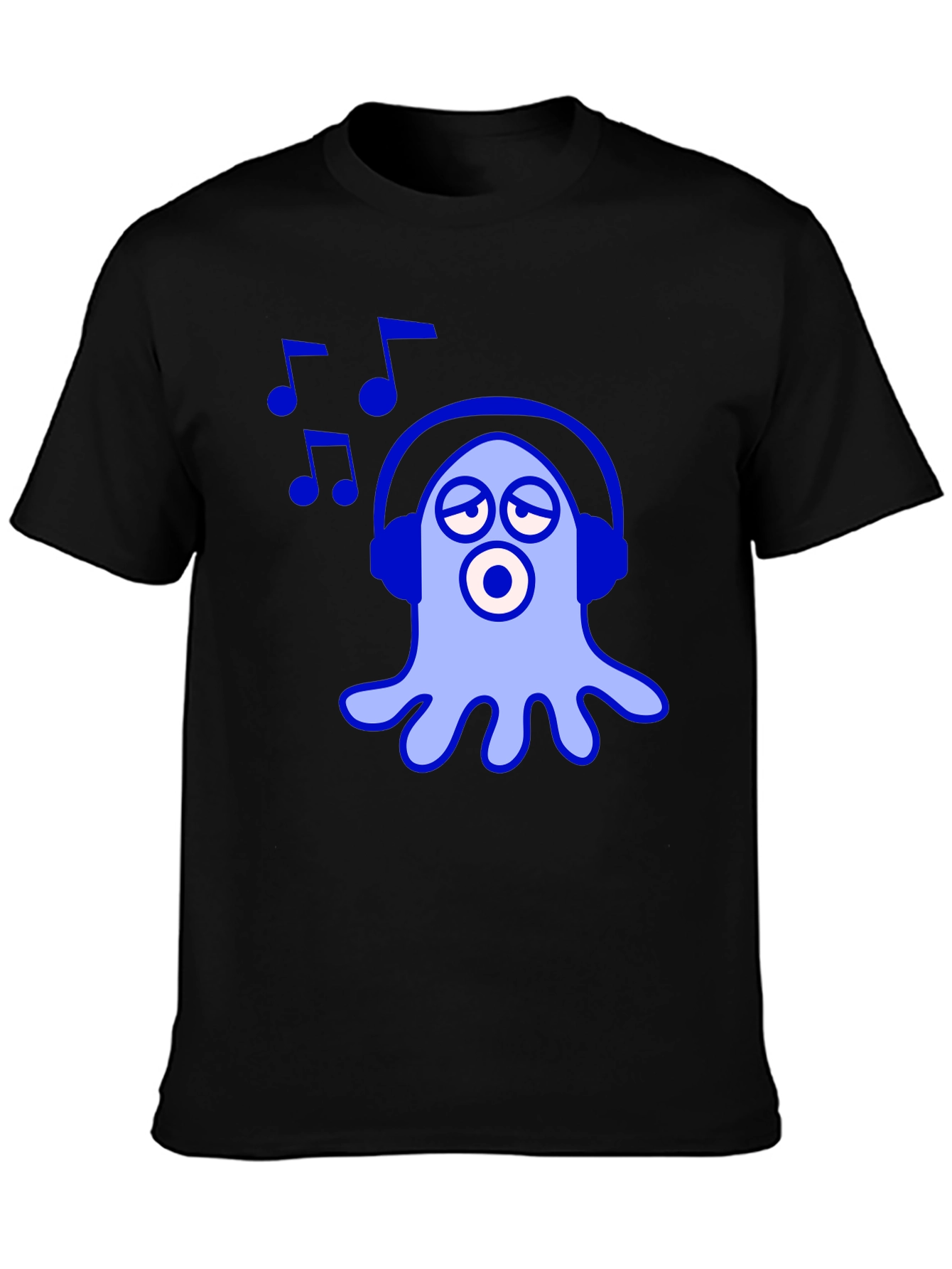 Cool Octopus Music T-Shirt