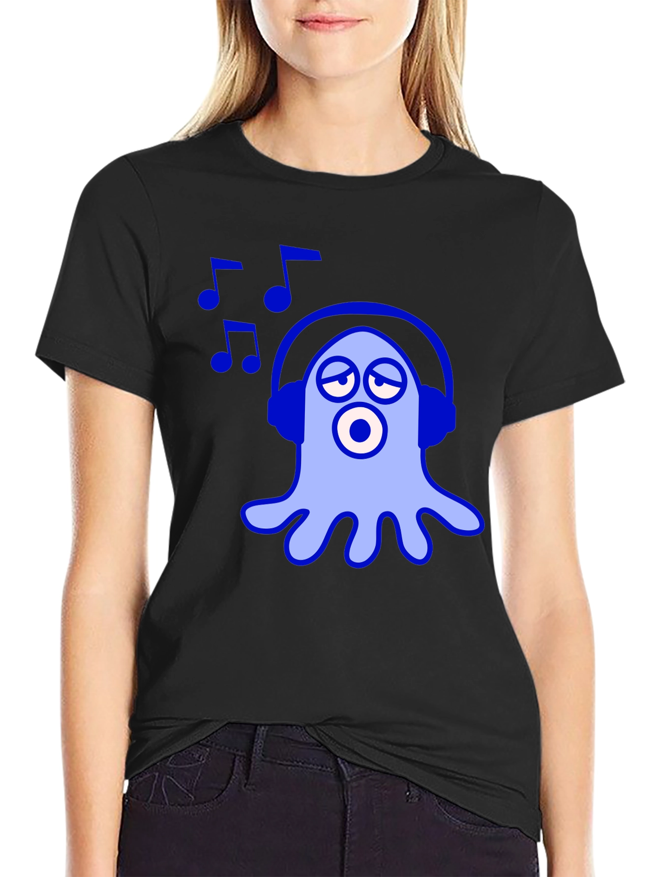 Cool Octopus Music T-Shirt