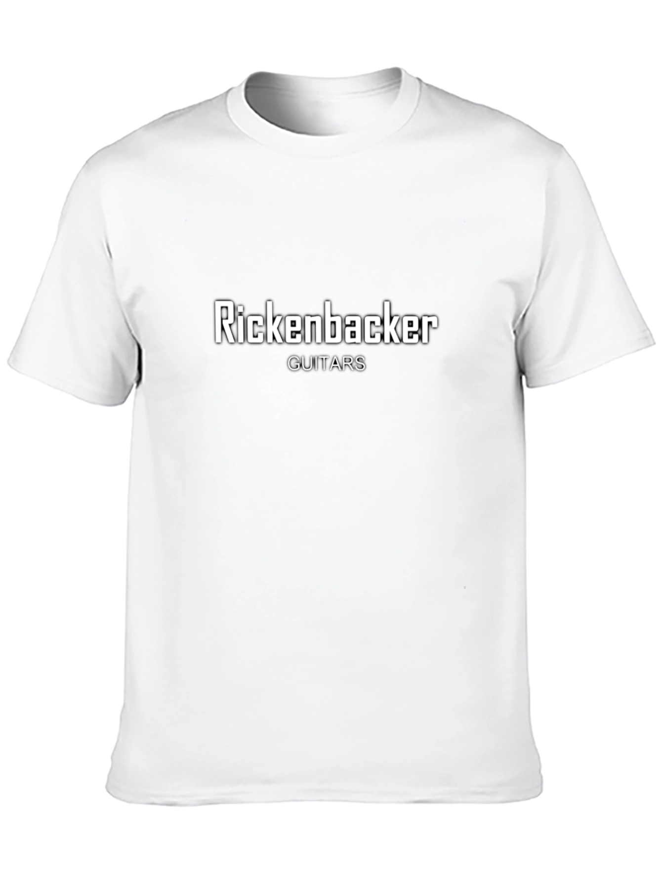 Rickenbacker Guitars Black T-Shirt - Classic Rock Style