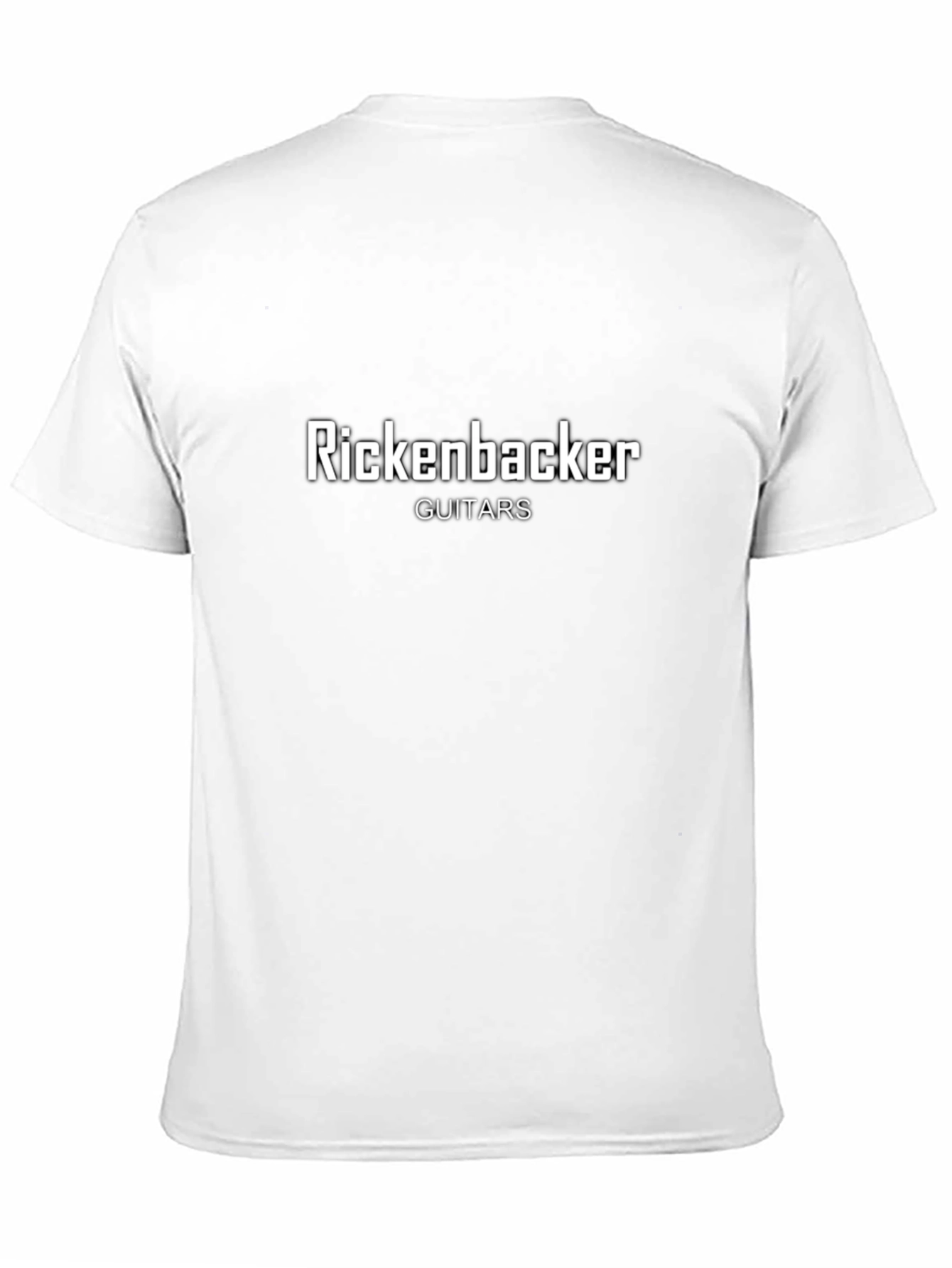 Rickenbacker Guitars Black T-Shirt - Classic Rock Style
