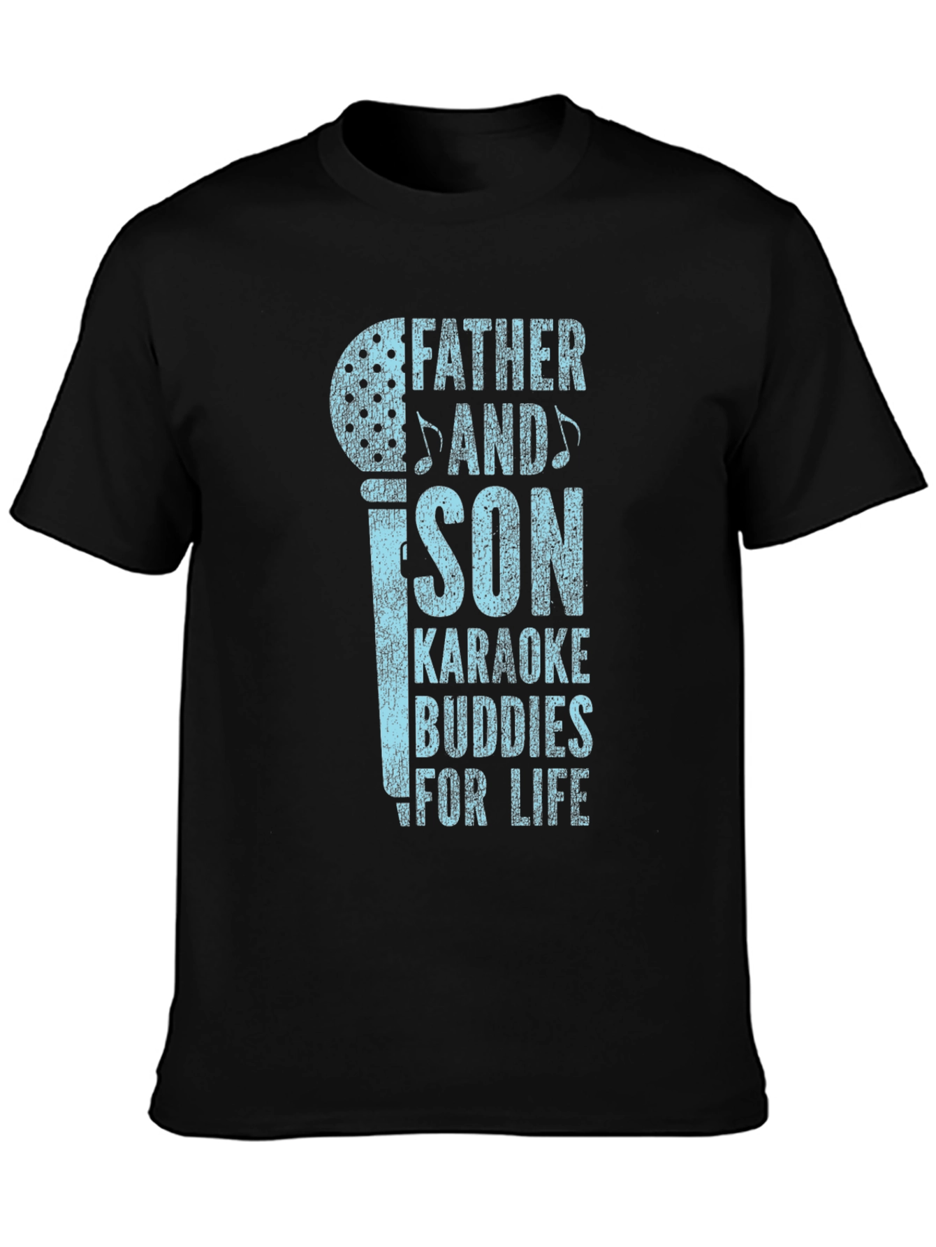 Father and Son Karaoke Buddies T-Shirt
