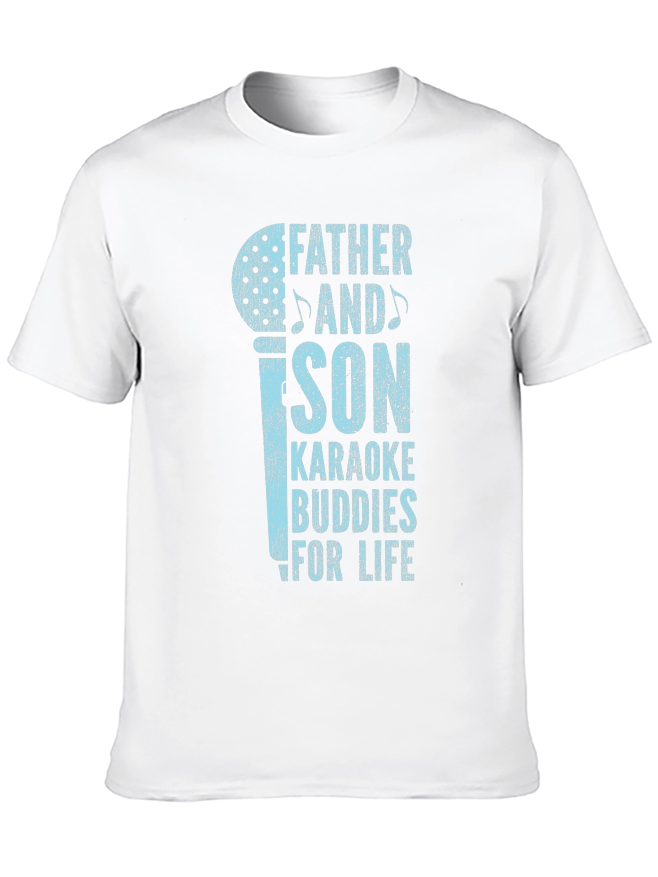 Father and Son Karaoke Buddies T-Shirt