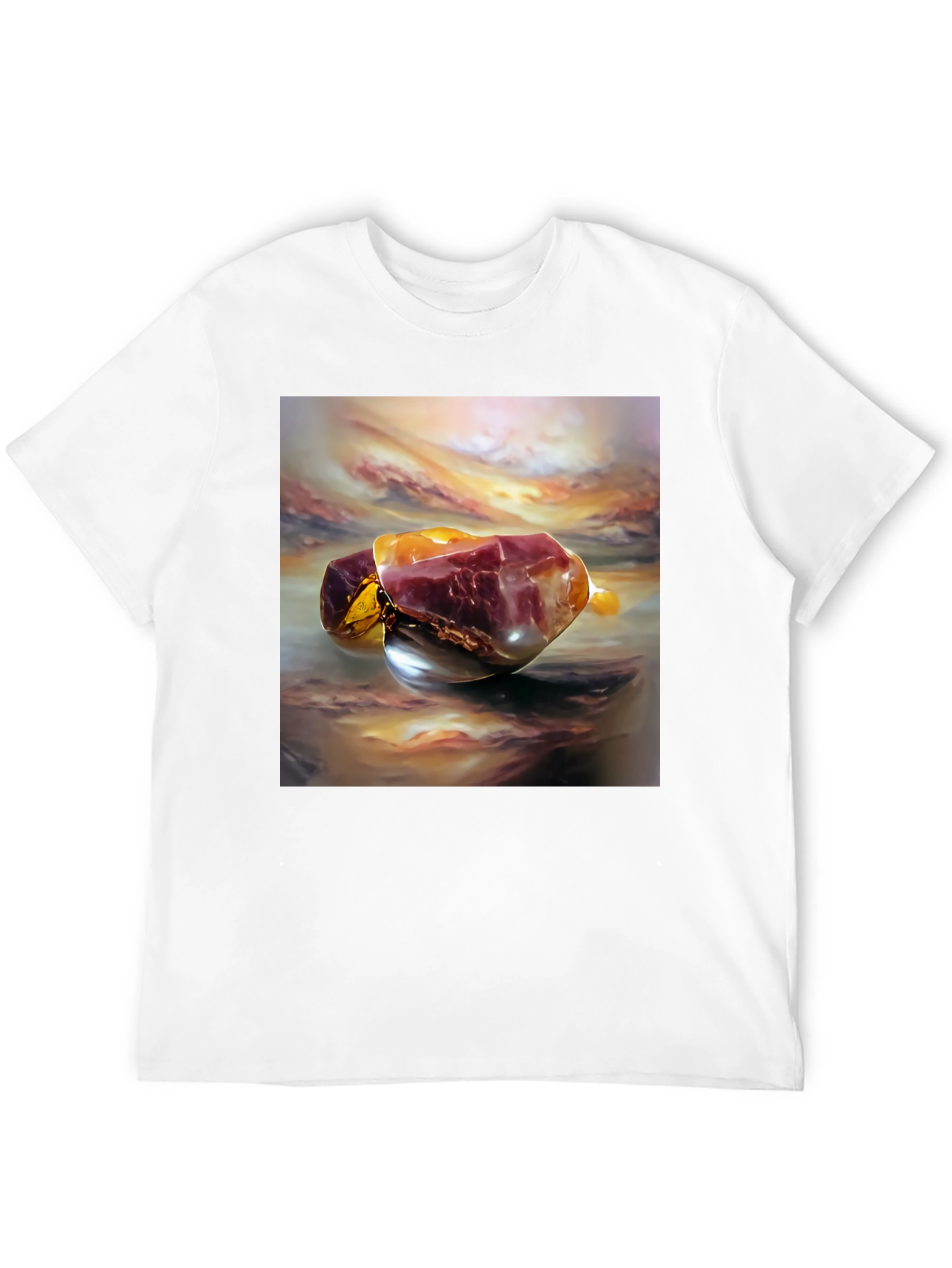 Abstract Gemstone Art T-Shirt