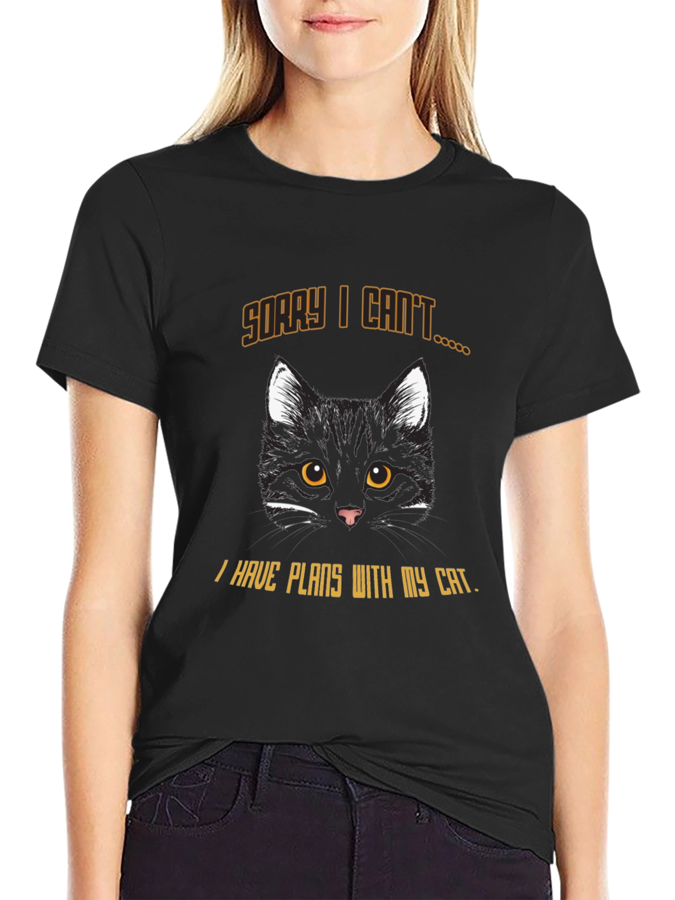 Sorry I Cant Cat T-Shirt