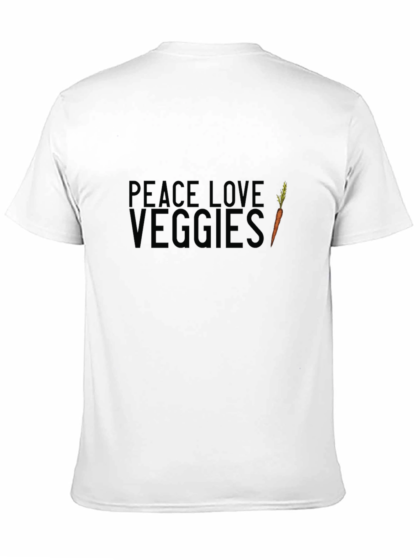 Peace Love Veggies Graphic Tee