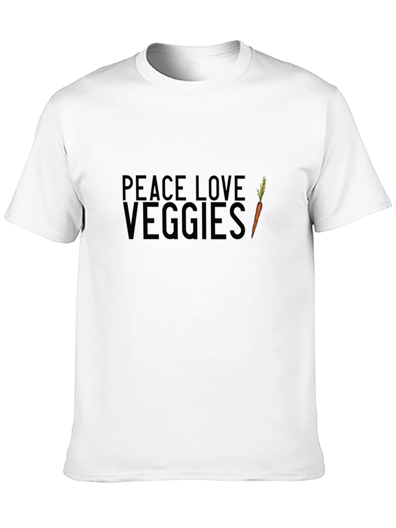 Peace Love Veggies Graphic Tee