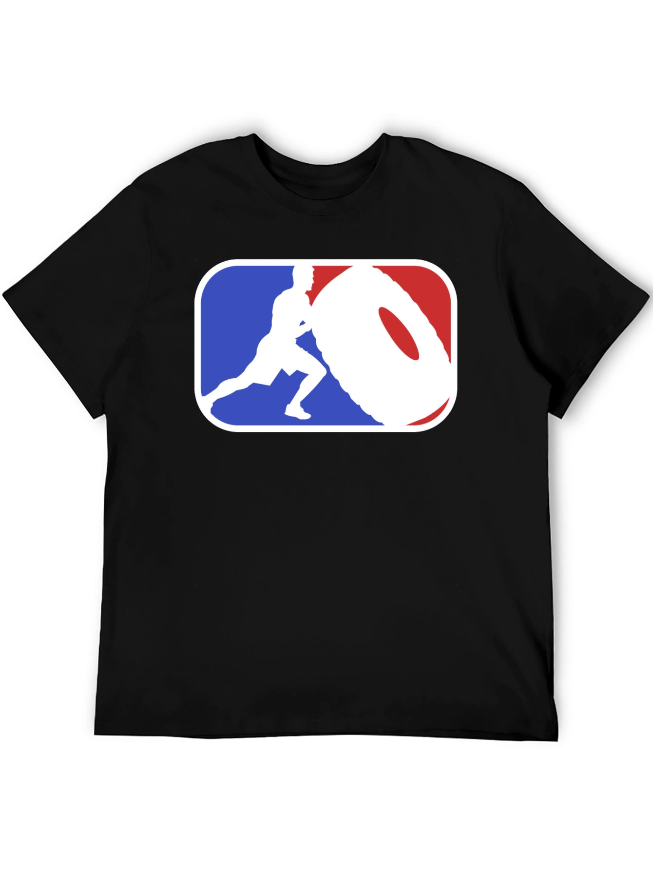 Fitness Tire Flip T-Shirt - Gym Workout Tee